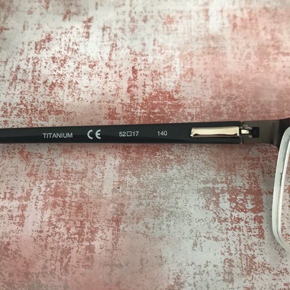 Michael Kors Eyeglasses MK743 033 Titanium Brown Half Rim Frame with Case - Picture 9 of 11